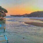 Pantai Baron Gunung Kidul Wisata Pantai Air Tawar + Pasir Hitam